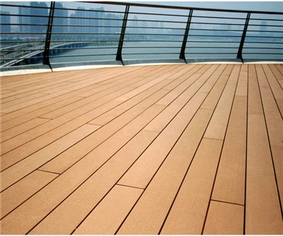 Ntoo Thiab Yas Composite Decking Hauv Hangzhou Asian Games